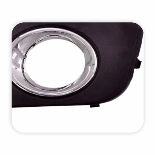 Grade Parachoque Vw Amarok 2010 2011 2012 2013 2014 2015 2016 com furo com aro Cromado Lado Esquerdo Motorista
