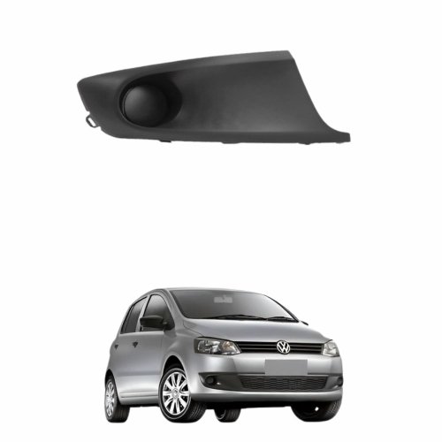 Grade Parachoque Vw fox 2011 2012 2013 2014 sem Furo Lado Direito Passageiro