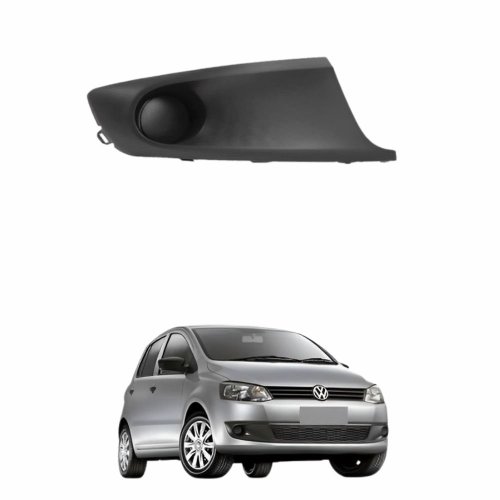 Grade Parachoque Vw Fox 2011 2012 2013 2014 sem Furo Lado Direito