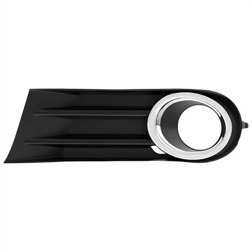 Grade Parachoque Vw Gol G5 2008 2009 2010 2011 2012 Com Furo Friso Cromado Lado Esquerdo Motorista
