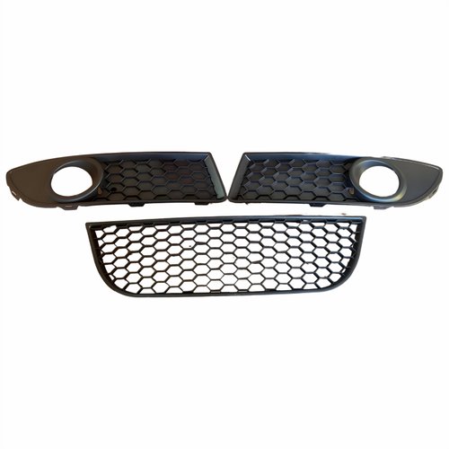 Kit Grade Parachoque Dianteiro Vw Polo Gti 2007 Até 2015 Com 3 Peças