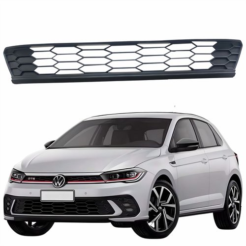 Grade Para-choque Dianteiro Vw Polo Gts 2024 2025 Central