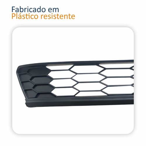 Grade Para-choque Dianteiro Vw Polo Gts 2024 2025 Central