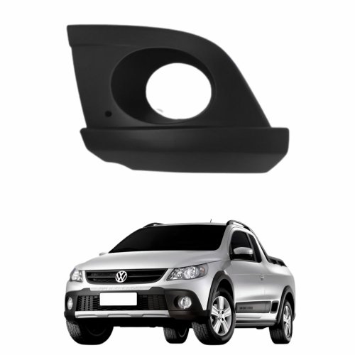 Grade Parachoque Vw Saveiro Cross G5 2008 2009 2010 2011 2012 Lado Esquerdo Motorista