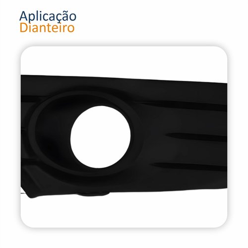 Grade Para-choque Citroen C4 Pallas 2006 Até 2012 Com Furo Lado Direito Passageiro