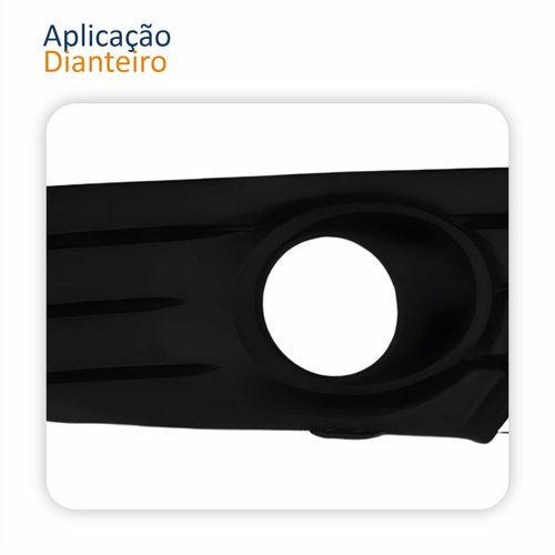 Grade Para-choque Citroen C4 Pallas 2006 Até 2012 Com Furo Lado Esquerdo Motorista