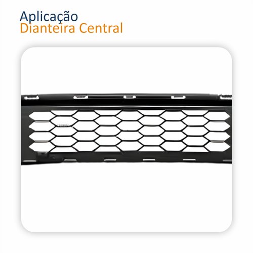 Grade Para-choque Dianteiro Vw Voyage G8 2018 Até 2023 Central