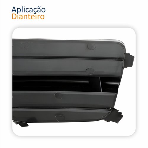 Grade Para-choque Ford Focus 2004 2005 2006 2007 2008 Sem Furo Lado Direito Passageiro