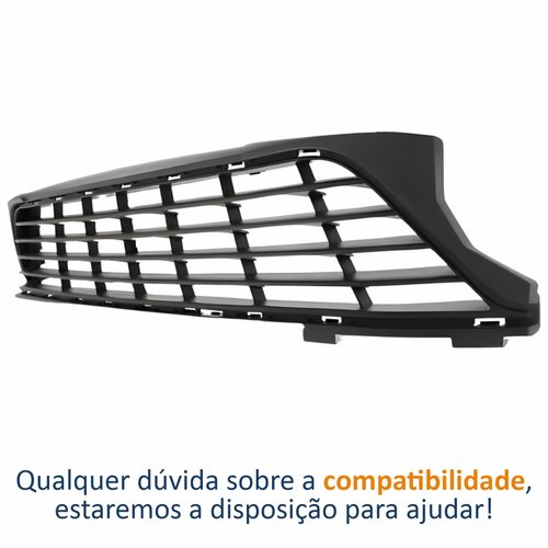 Grade Para-choque Renault Logan 2020 2021 2022 Central