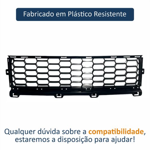 Grade Parachoque Central Jeep Renegade 2015 Até 2018