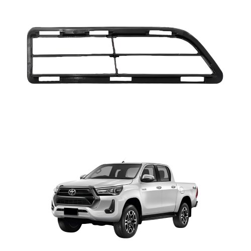 Grade Parachoque Central Toyota Hilux Srv 2021 2022 2023 Lado Esquerdo Motorista