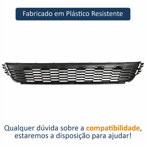 Grade Parachoque Central Vw Fox 2011 Até 2014