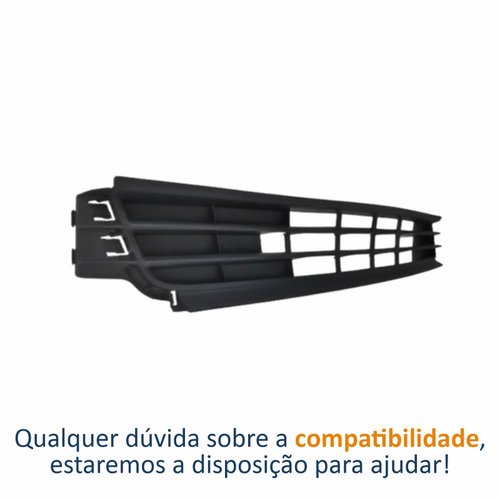 Grade Parachoque Central Vw Gol G6 2012 Até 2016