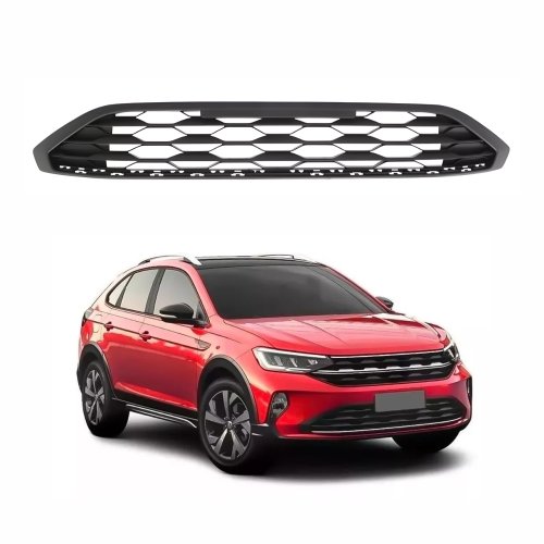Grade Parachoque Central Vw Nivus 2020 Até 2023