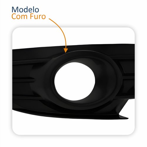 Grade Para-choque Citroen C4 Pallas 2006 Até 2012 Com Furo Lado Direito Passageiro