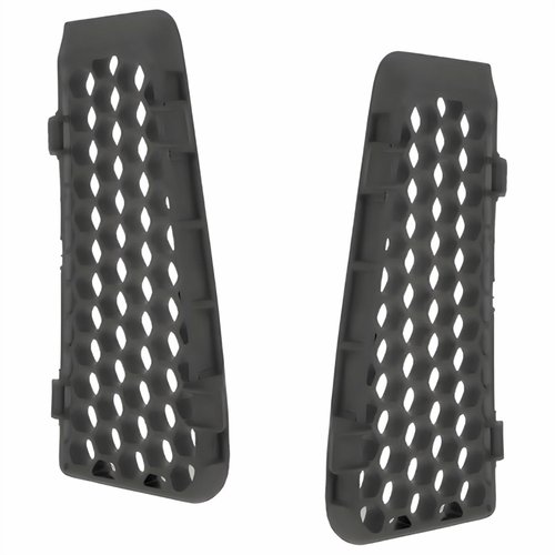 Par Grade Parachoque Dianteiro Ford Ecosport 2008 2009 2010 2011 2012 Cinza