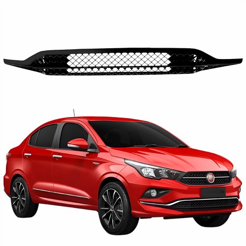Grade Parachoque Fiat Cronos 2018 Até 2023 Central