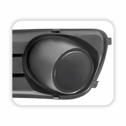 Grade Parachoque Fiat Palio G3 2008 2009 2010 2011 2012 Sem Furo Cinza Lado Direito Passageiro
