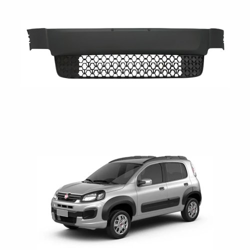 Grade Parachoque Central Fiat Uno 2017 2018 2019 2020