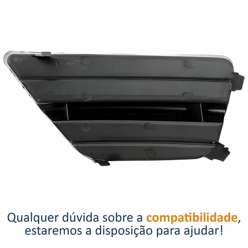 Grade Para-choque Ford Focus 2004 2005 2006 2007 2008 Sem Furo Lado Direito Passageiro