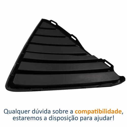 Grade Para-choque Ford Focus 2013 2014 2015 2016 Triangular Lado Direito Passageiro