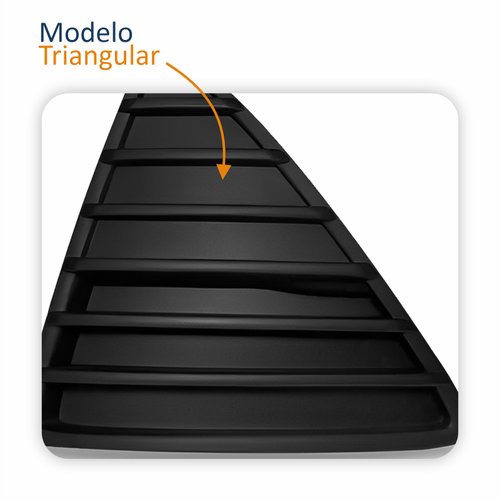 Grade Para-choque Ford Focus 2013 2014 2015 2016 Triangular Lado Esquerdo Motorista