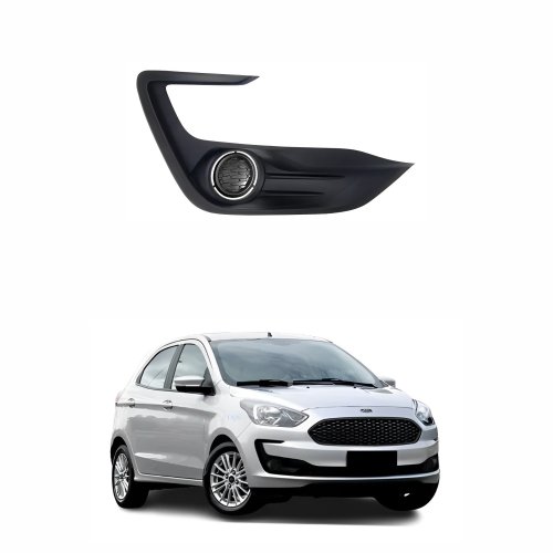 Grade Parachoque Ford Ka 2019 2020 2021 Sem Furo Lado Direito Passageiro