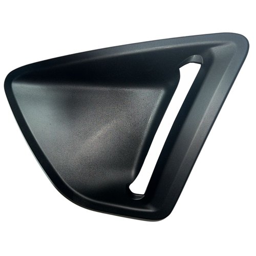Grade Parachoque Ford New Fiesta Mexicano 2011 2012 2013 Preto Texturizado Lado Esquerdo Motorista