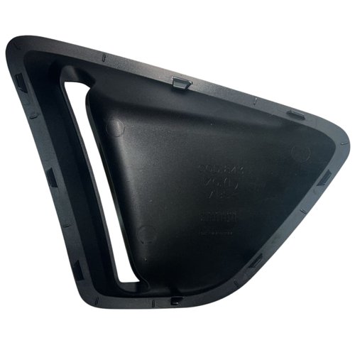 Grade Parachoque Ford New Fiesta Mexicano 2011 2012 2013 Preto Texturizado Lado Esquerdo Motorista