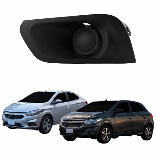 Grade Parachoque Gm Onix Prisma 2017 2018 2019 Sem Furo Lado Esquerdo Motorista