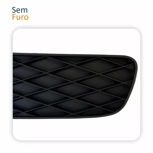 Par Grade Parachoque Honda Civic 2009 2010 2011 Sem Furo