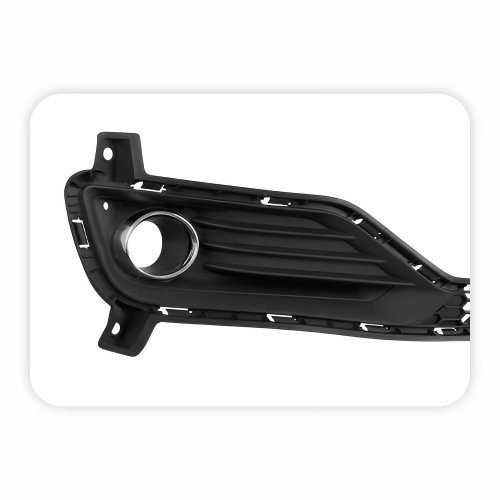 Grade Parachoque Hyundai Hb20 2016 2017 2018 2019 Com Furo e Aro Cromado