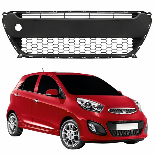 Grade Para-choque Kia Picanto 2012 Até 2017 Central