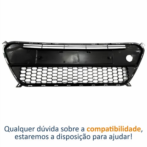 Grade Para-choque Kia Picanto 2012 Até 2017 Central