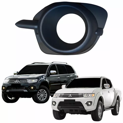 Grade Parachoque Mitsubishi Pajero Dakar L200 Triton 2011 Até 2016 Lado Esquerdo Motorista