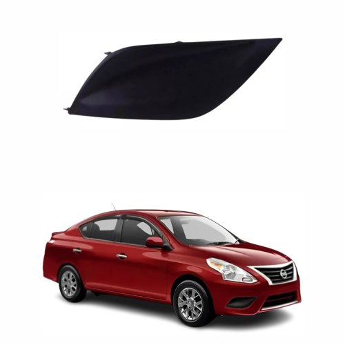 Grade Parachoque Nissan Versa 2015 Até 2021 Sem Furo Lado Direito Passageiro