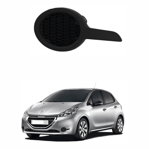 Grade Parachoque Peugeot 208 2013 2014 2015 Sem Furo Lado Esquerdo Motorista