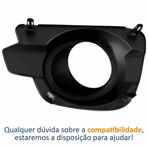 Grade Parachoque Renault Kwid 2017 2018 2019 2020 Com Furo Lado Direito Passageiro