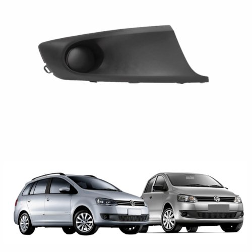 Grade Parachoque Vw Fox Spacefox 2010 Até 2014 Sem Furo Lado Direito Passageiro
