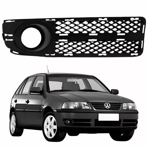 Grade Parachoque Vw Gol G3 2003 2004 2005 Com Furo Fase 2 Lado Direito Passageiro
