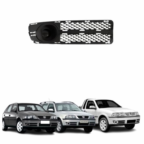 Grade Parachoque Vw Gol Parati Saveiro G3 Fase 2 2003 Até 2005 Sem Furo Lado Direito Passageiro