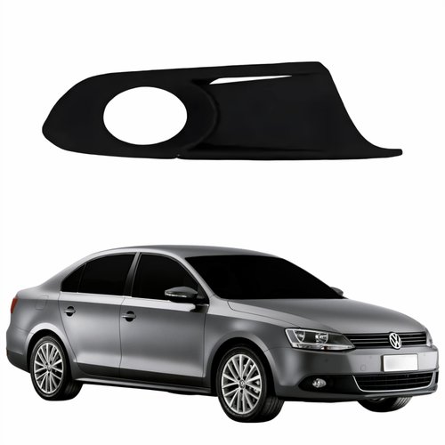 Grade Parachoque Vw Jetta 2011 2012 2013 2014 2015 Com Furo Lado Direito Passageiro