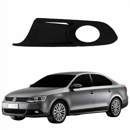 Grade Parachoque Vw Jetta 2011 2012 2013 2014 2015 Com Furo Lado Esquerdo Motorista