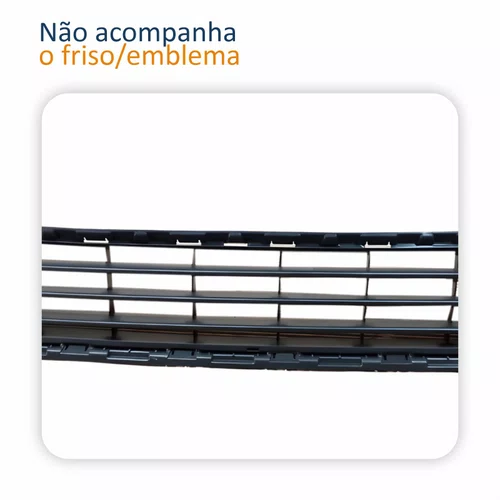 Grade Radiador Citroen C4 Lounge 2014 2015 2016 2017 Sem Friso