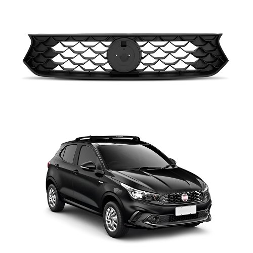 Grade Parachoque Radiador Fiat Argo 2017 2018 2019 2020