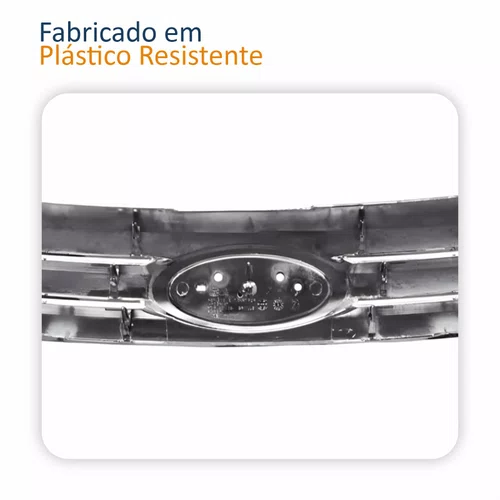 Grade Radiador Ford Fusion 2006 2007 2008 2009 Cromada