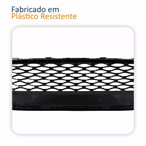 Grade Radiador Ford Fusion 2017 2018 2019 Com Friso Cromado Colmeia