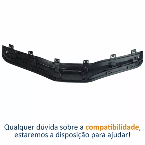 Grade Radiador Honda Fit 2012 2013 2014 Com Friso Cromado