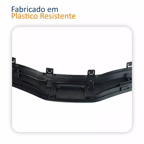 Grade Radiador Honda Fit 2012 2013 2014 Com Friso Cromado