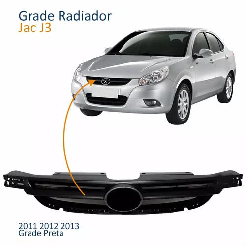 Grade Radiador Jac J3 2011 2012 2013